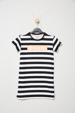 Robe droite - Noir et blanc