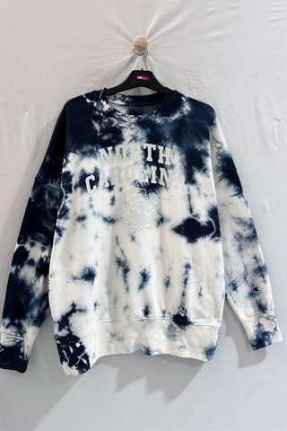 Sweat tie and dye - Bleu foncé