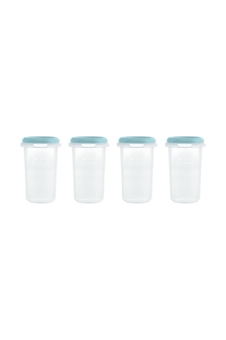 4 contenitori salvafreschezza Terra - 330 ml
