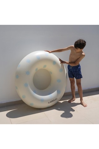 Galleggiante gonfiabile per piscina - 110 x 110 cm - 100 kg