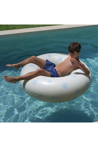 Galleggiante gonfiabile per piscina - 110 x 110 cm - 100 kg