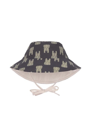 Cappellino da pescatore double face - Beige