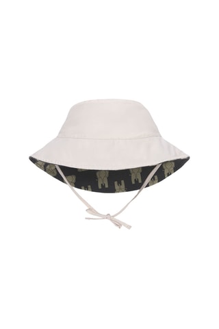 Cappellino da pescatore double face - Beige