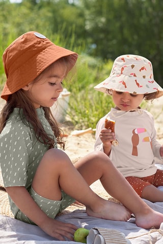 Cappellino da pescatore - Marrone