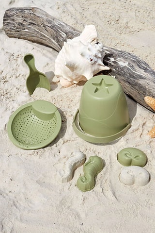 Conjunto de brinquedos de areia - A partir de 18 meses - 5 divisões