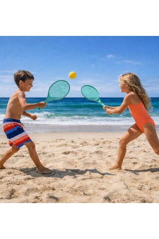 Jogo de raquetes com bola - A partir dos 18 meses