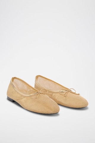 Ballerines - Doré