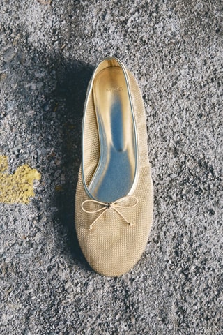 Ballerines - Doré