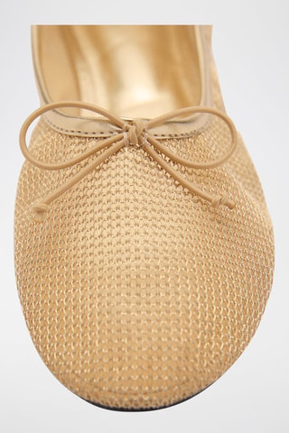Ballerines - Doré