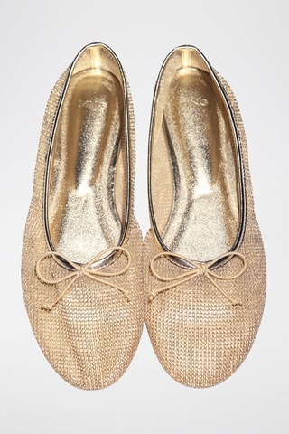 Ballerines - Doré