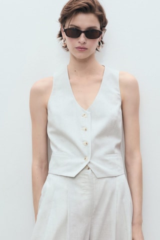 Gilet - Ecru
