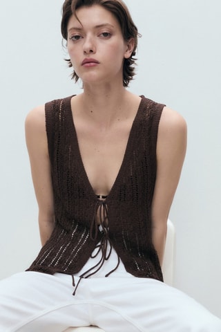 Gilet - Marron