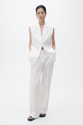 Pantalon - Blanc cassé