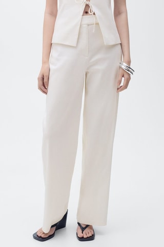 Pantalon - Ecru