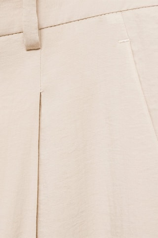 Pantalon wideleg pinces - Gris clair