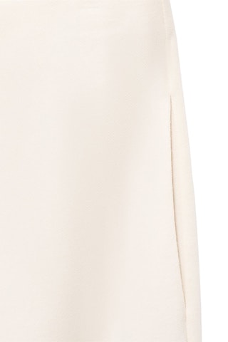 Pantalon droit coton - Écru