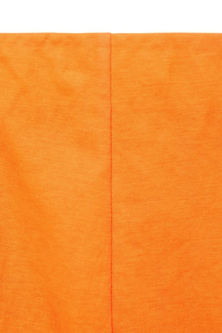 Pantalon droit fluide - Orange