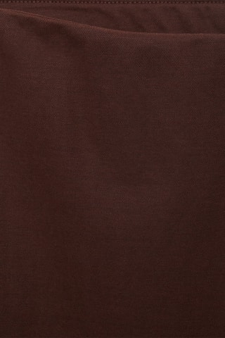 Pantalon droit fluide - Marron