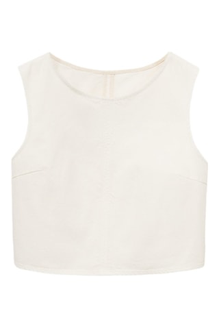 Top - Blanc cassé