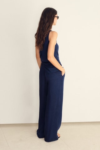 Top - Bleu marine