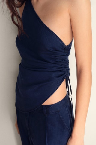 Top - Bleu marine