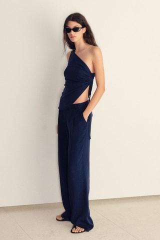 Top - Bleu marine