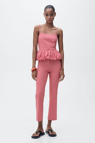 Top vichy - Rouge