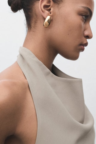 Top asymétrique dos nu - Gris