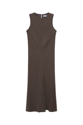 Robe longue modal - Marron