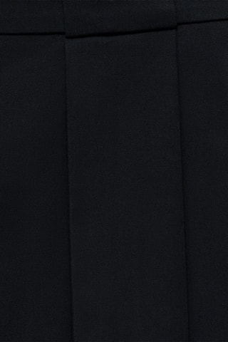 Short de costume à pinces - Noir