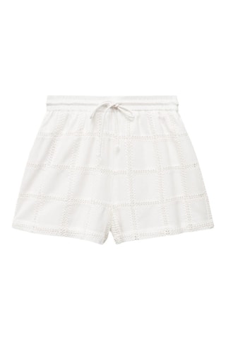 Short Squared - Blanc cassé