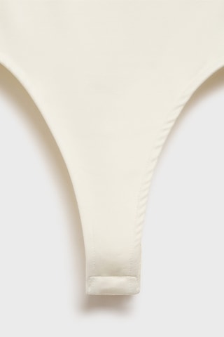 Body ajusté sans manches - Blanc Cassé