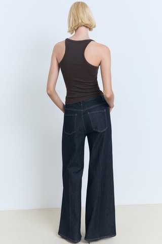 Top coton bretelles - Anthracite