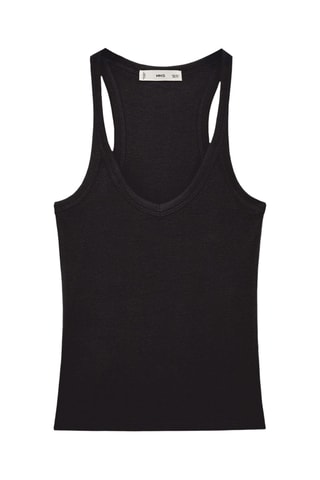 Top coton bretelles - Anthracite