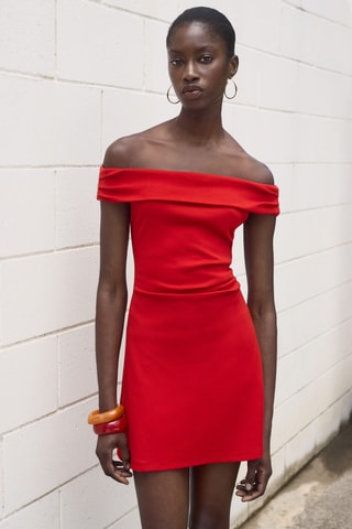 Robe bustier - Rouge