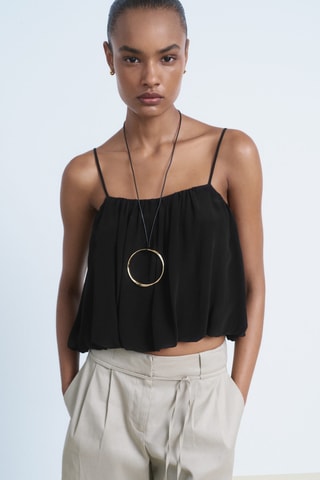Top court ballon - Noir
