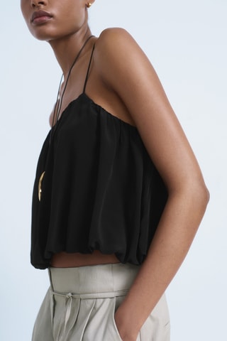 Top court ballon - Noir