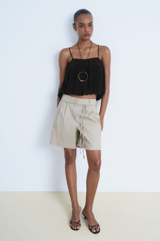 Top court ballon - Noir