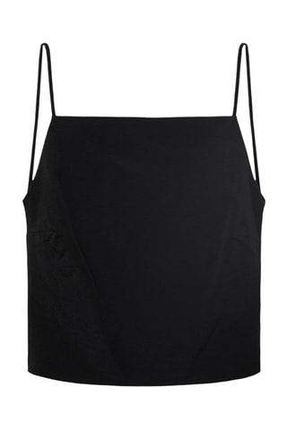Top dos ouvert - Noir