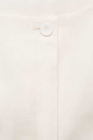 Gilet de costume lin mélangé - Blanc