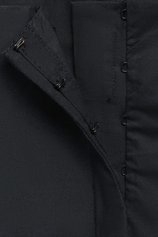 Crop top brodé - Noir