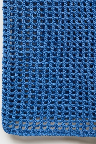 Jupe longue crochet - Bleu