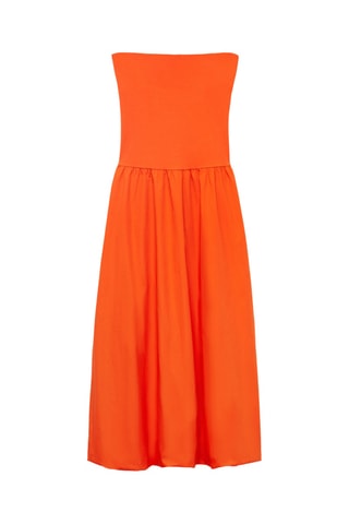 Robe combinée ballon - Orange