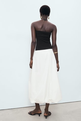 Robe combinée ballon - Noir