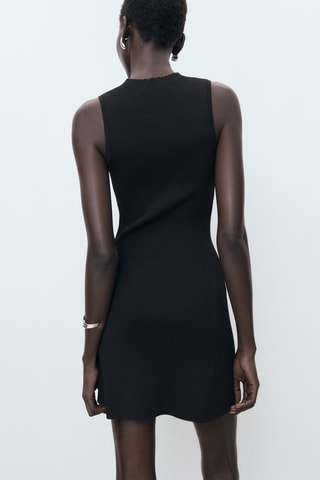 Robe cintrée maille - Noir