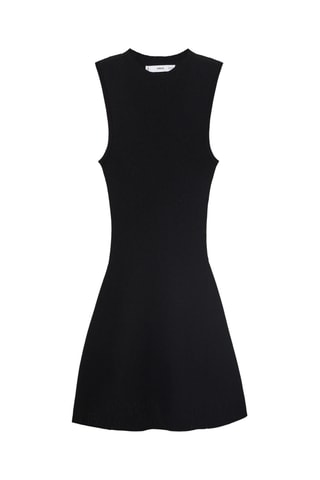 Robe cintrée maille - Noir