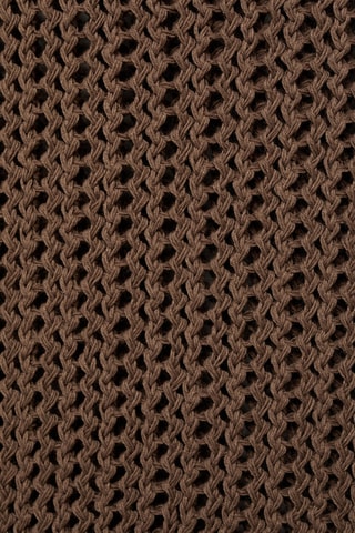 Robe longue crochet - Marron