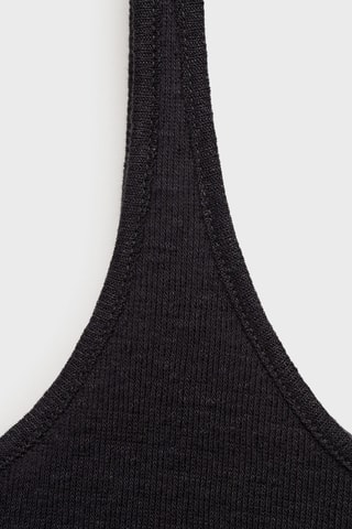 Top lin bretelles - Anthracite