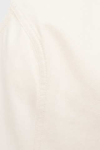 Robe denim évasée - Blanc Cassé