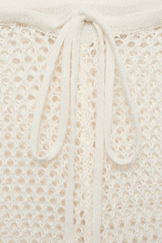 Pantalon crochet flare - Blanc Cassé